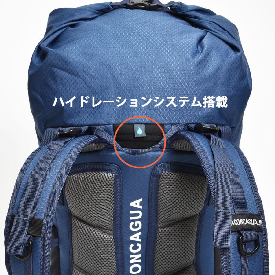Aconcagua（アコンカグア） 登山リュック 30〜40L 可変容量 日帰り 低