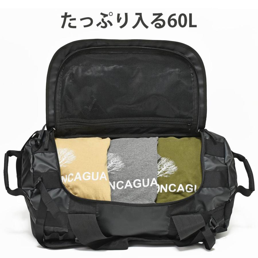 Aconcagua (アコンカグア)  Tigre (ティグレ) 60L 2way ダッフルバッグ / リュックサック（ロープバッグ）｜aconcagua｜02