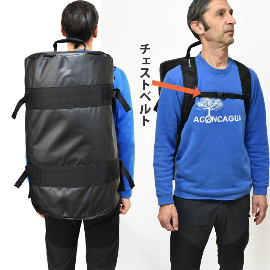 Aconcagua（アコンカグア） ダッフルバッグ 60L 大容量 防水