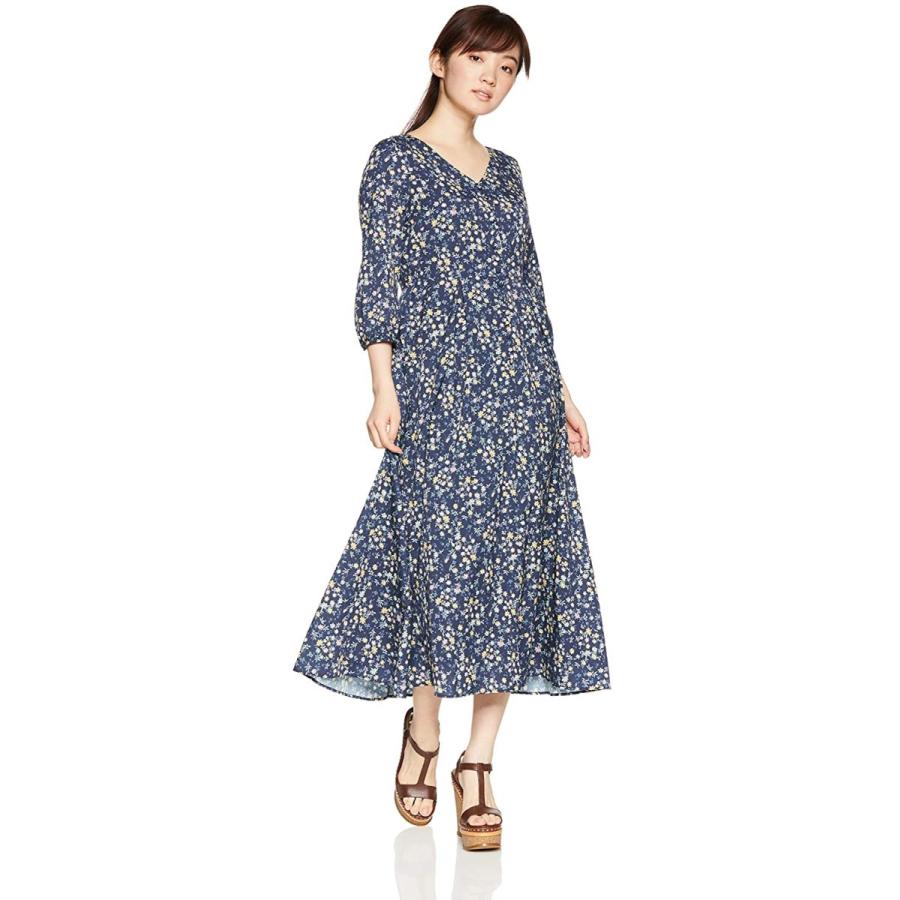 大人気 プロポーションボディドレッシング ワンピース タイニーフラワーロングワンピース レディース ネイビー 日本 3 日本サイズl相当 人気の Www Skylanceronline Com