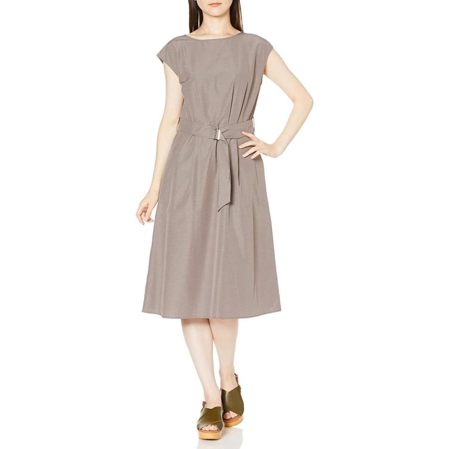 あこね屋ヤフーショップの ナチュラルビューティーベーシック ワンピース シャンブレーフィットアンドフレアワンピース レディース シャンブレーモカブラウン 日本 M 日本サ ならyahoo ショッピング ランキングや口コミ