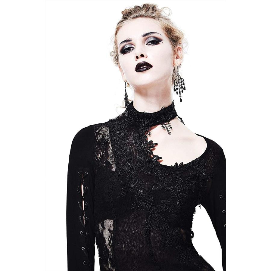 最適な価格 細かなディテールで魅せる妖艶な美しさのアシンメトリーデザインシースルーカットソー ブラック ゴシックパンク レディース Mサイズ Sr004m あこね屋ヤフーショップ 通販 Yahoo ショッピング 驚きの安さ Www Doctor Plan Com