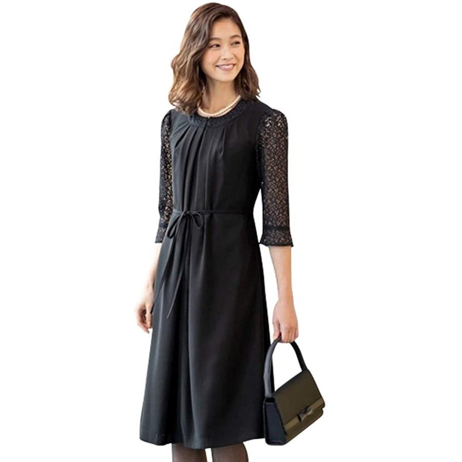 純正在庫 Nissen ニッセン 洗濯機洗いok 洗えるフォーマル前開きレース使いワンピース 上下別売 黒 6l 大きいサイズ レディース 直売正本 Miracleleaffl Com