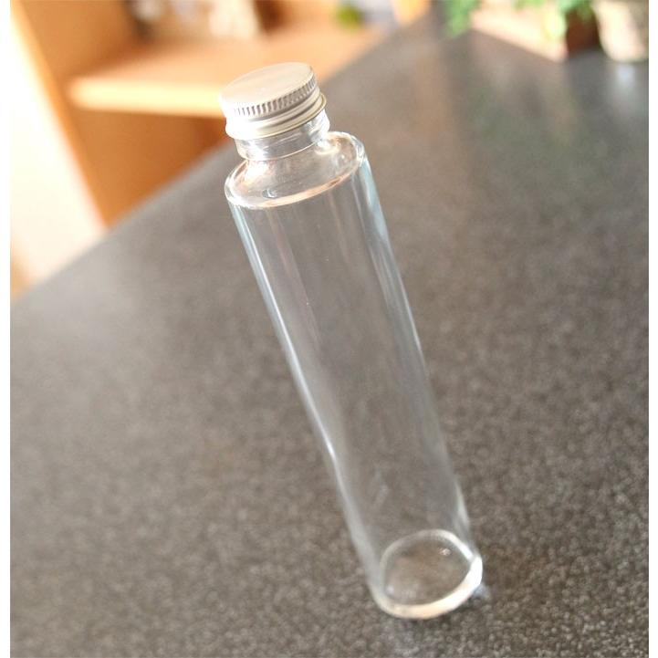 ハーバリウム 瓶 ガラス瓶 ボトル 容器 丸瓶 円柱 キット 植物標本