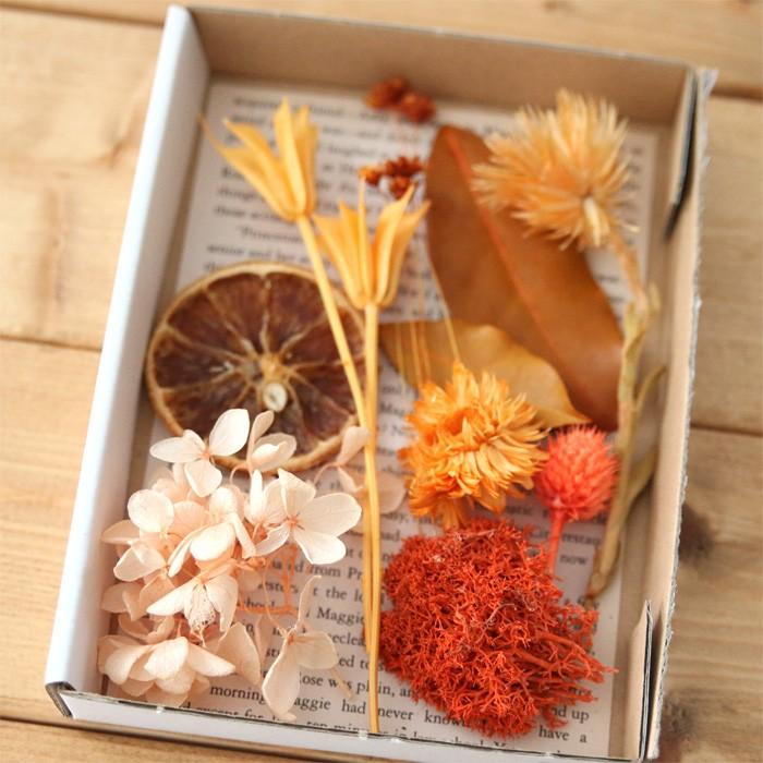 【オレンジ】お買い得!花材キット|acorn-style|02