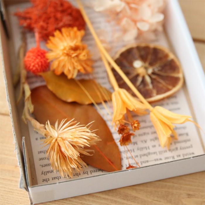 【オレンジ】お買い得!花材キット|acorn-style|03