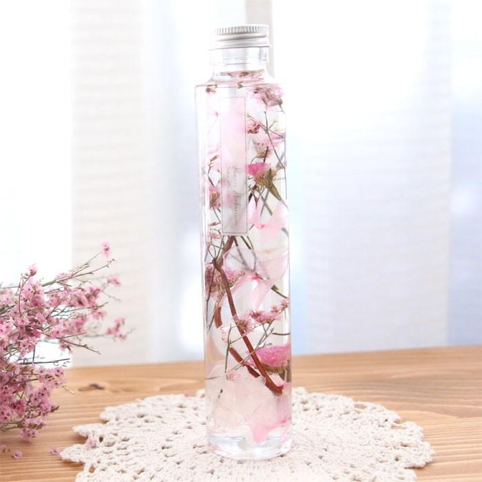 完成品】 ハーバリウム 桜並木 [ 入学祝い 就職祝い 転職祝い 合格祝い