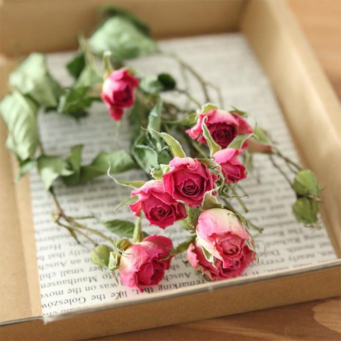 ドライフラワーꕤ︎︎縦長ガーランド ꕤ︎︎スプレーバラと小花～ꕤ︎︎ハロウィン ドライフラワーꕤ︎︎縦長ガーランド ꕤ︎︎スプレーバラと小花