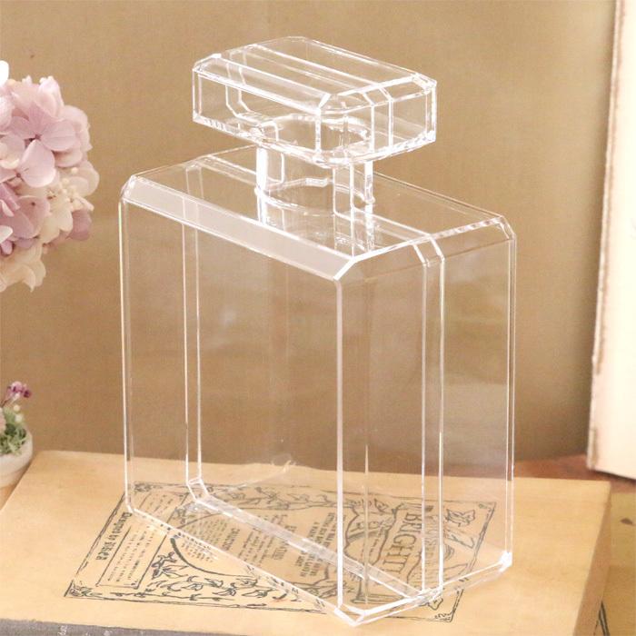 1点】 香水ボトル風 アクリル容器 （本体のみ） [ 香水 ケース