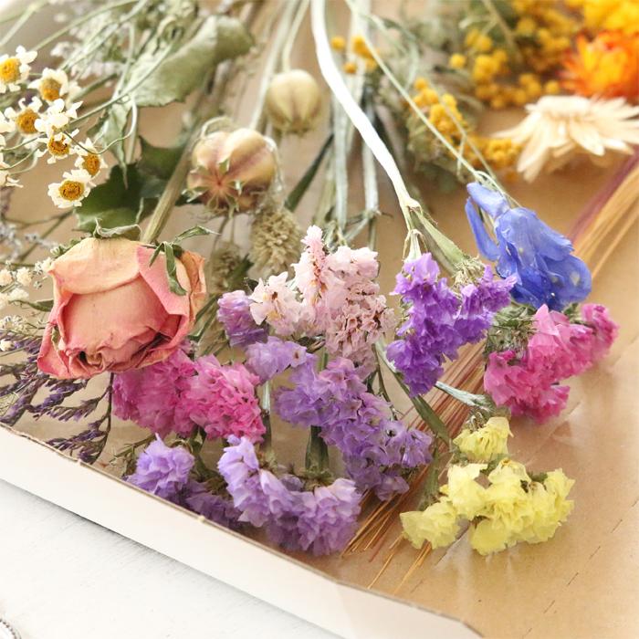 ドライフラワー 花材 詰め合わせ MIX （A） 送料無料 スワッグ