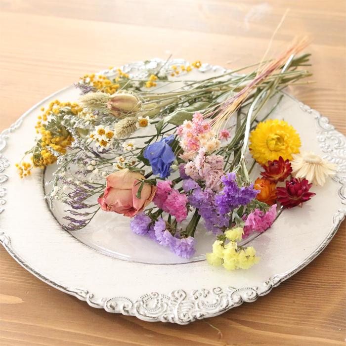 ドライフラワー 花材 詰め合わせ MIX （A） 送料無料 スワッグ