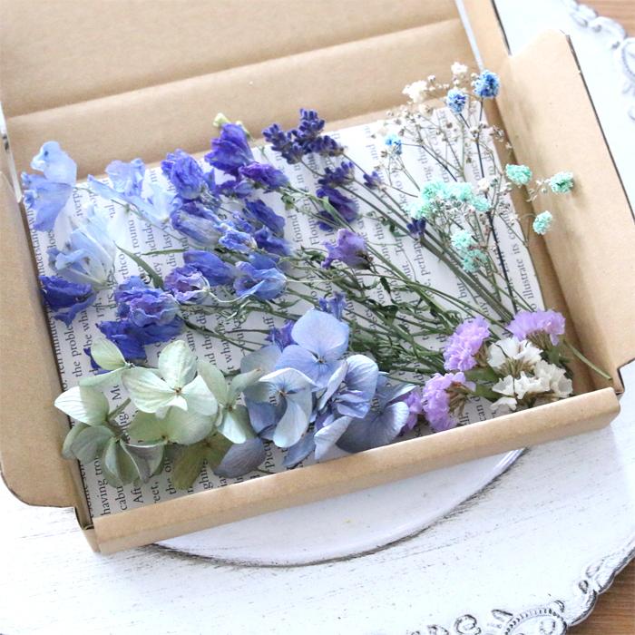 ドライフラワー花材詰め合わせ ドライフラワー花材詰め合わせ パープル ＊ ドライフラワー 詰め合わせ