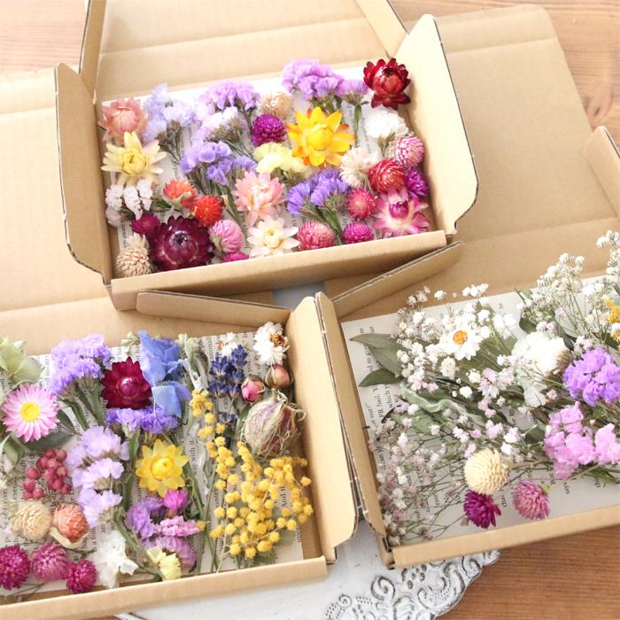 ドライフラワー 詰め合わせ 花材セット MIX （オリジナルD） 花材