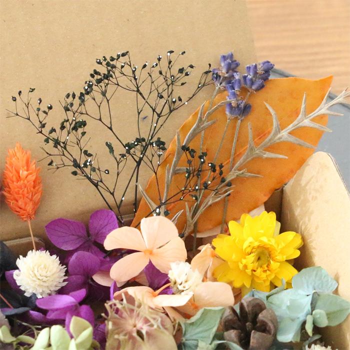ハロウィン】 花材キット ドライフラワー プリザーブドフラワー