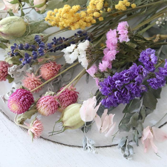 15種類 ドライフラワー 花材 詰め合わせ セット A | スターチス 千日紅