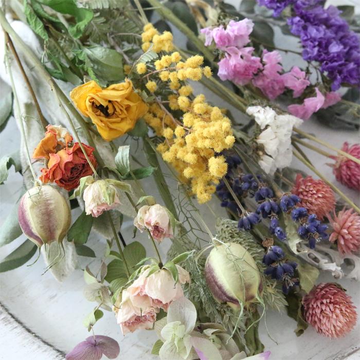 15種類 ドライフラワー 花材 詰め合わせ セット A | スターチス 千日紅