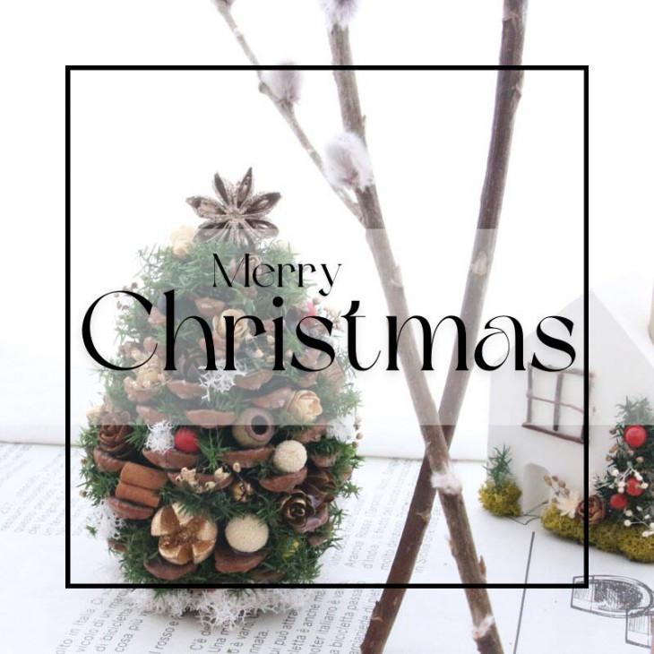 クリスマス 松ぼっくり ツリー 【手作りキット】 キット ハンドメイド