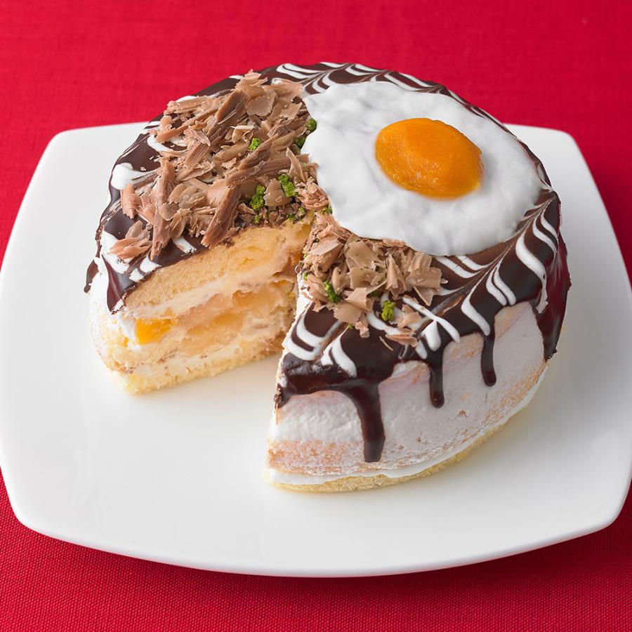 フルーツケーキ 千房 おこのみケーキ 4号 270g 3箱セット 冷凍 お好み焼き オリジナルケーキ ホールケーキ 洋菓子 お取り寄せ グルメ スイーツ_3