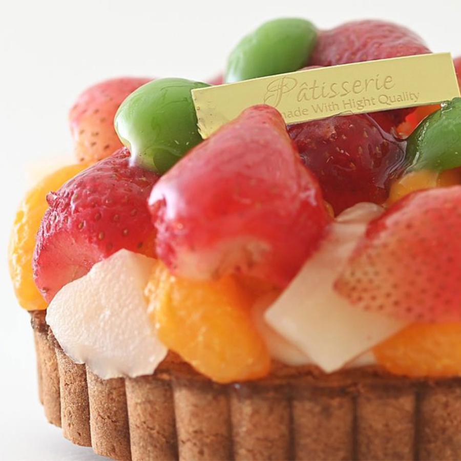 タルト 鬼盛り フルーツタルト 4号 誕生日バージョン 冷凍 ケーキ