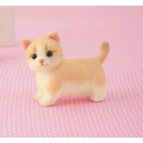 ハマナカ 羊毛フェルト作成キット アクレーヌでつくるCAT 4種類
