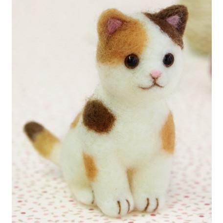 羊毛フェルト作成キット アクレーヌでつくるcat ハマナカ 5種類 猫マスコット フェルティング 手作り かわいい 猫グッズ Aclainecat Hamanaka Acoselect 通販 Yahoo ショッピング