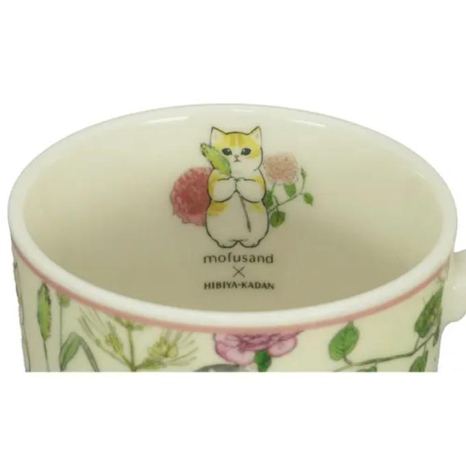 山加商店 マグカップ モフサンド 日比谷花壇 コラボ マグ 300ml 磁器