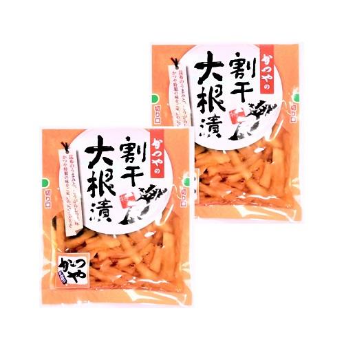 漬物 かつやの割干大根漬 90g入 2袋セット 東海漬物 しょうゆ漬け 刻み ご飯のお供 | 東海漬物
