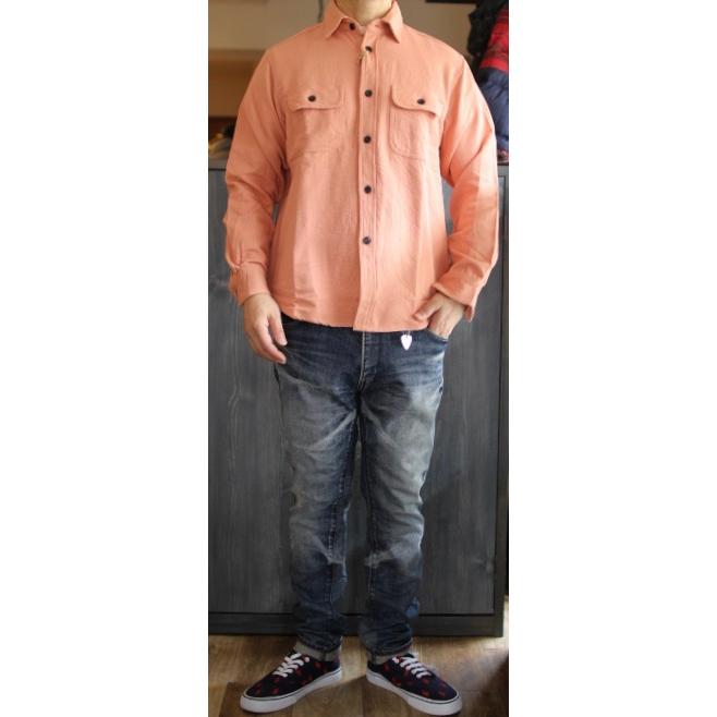 SOLID HEAVY FLANNEL WORK SHIRTS ソリッド ヘビーフランネル ワーク