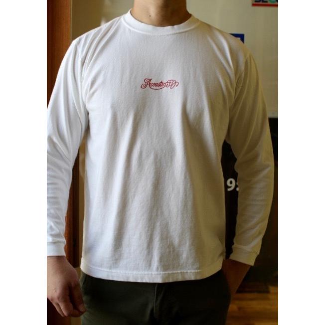 Acoustic ACOUSTIC アコースティック HEART L/S TEE 頑丈なロングT 