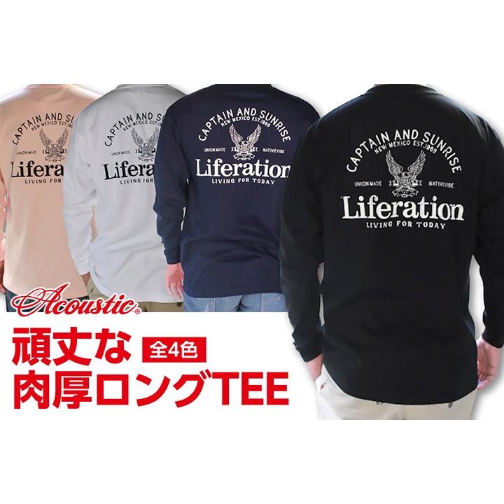 Acoustic ACOUSTIC(アコースティック) LIFERATION L/S TEE 頑丈な肉厚 