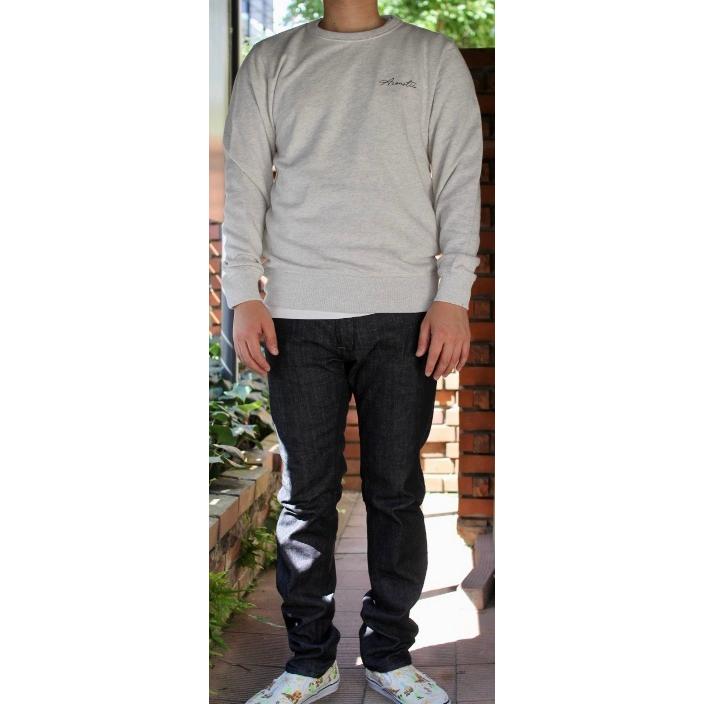 Acoustic（アコースティック） CROSS CREW SWEAT ミニ裏毛 クルー 