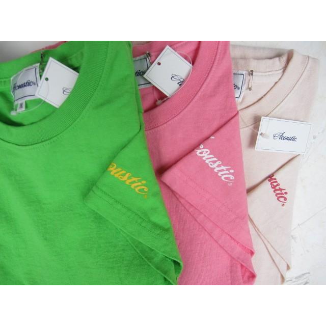 Acoustic アコースティック 原宿店限定カラー Solid Crew T Shirts 首の伸びない丈夫な無地tシャツ Ac6001s Acoustic 通販 Yahoo ショッピング
