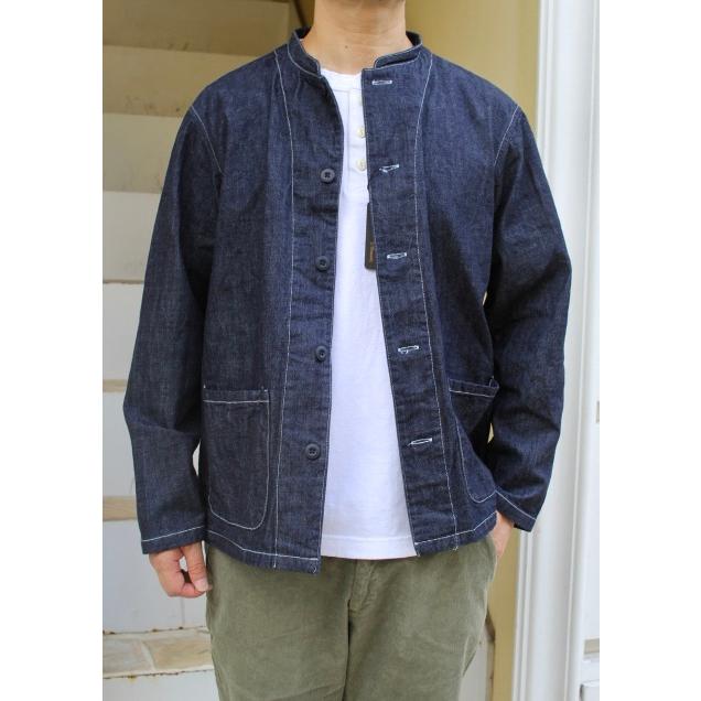 限定 美品 アコースティック アトリエ デニム ジャケット ジンバブエコットン Acoustic（アコースティック） ATELIER DENIM JACKET アトリエ デニム
