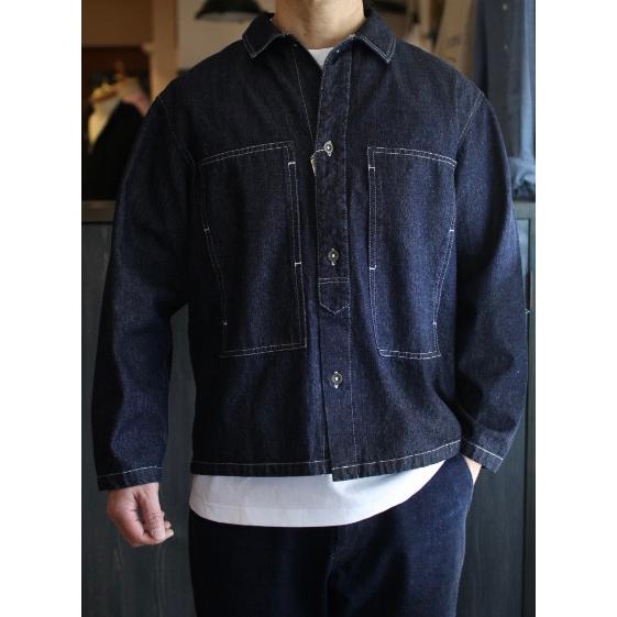 【希少】OZONO オゾノ 岡山デニム ジャケット M ブラック 3rd 日本製 M-35 DENIM JACKET 【M-35ジャケット 岡山デニム 日本製