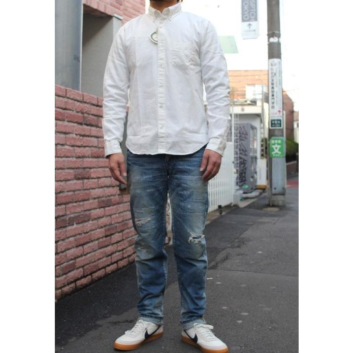BLUE WAY（ブルーウェイ） VINTAGE STRAIGHT DENIM CRASH REPAIR 