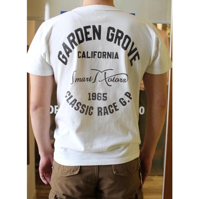 SMART SPICE(スマートスパイス) GARDEN GROVE TEE 【首の伸びない丈夫な日本製7ozTシャツ】 日本製 高級丸胴ボディTシャツ 送料無料｜acoustic-smartspice｜02