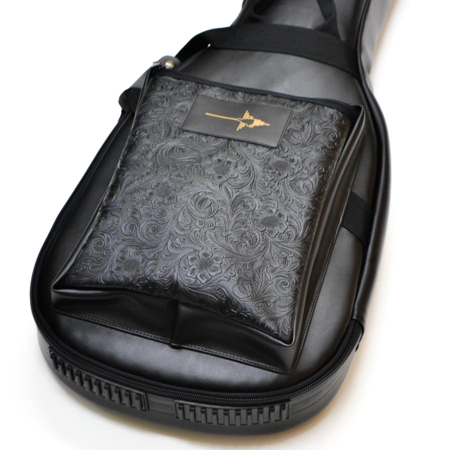 NAZCA PROTECT CASE エレキギター/レスポール用 Black Leather