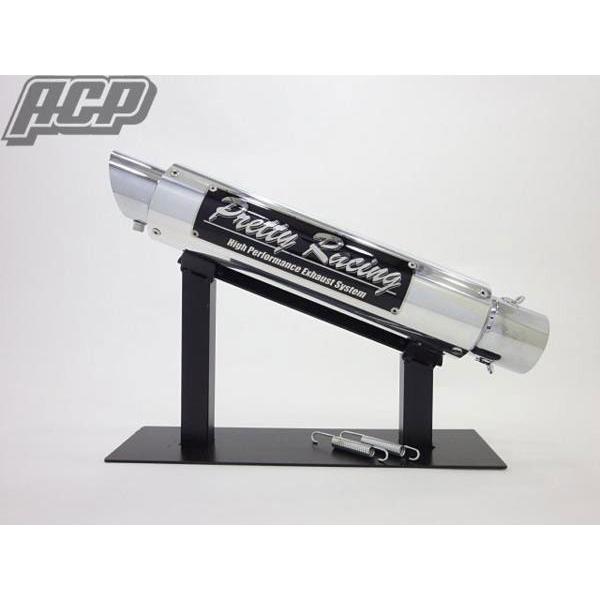 プリティー製 ゼファー400 流 タイプ3 4-2-1 マフラー メッキ