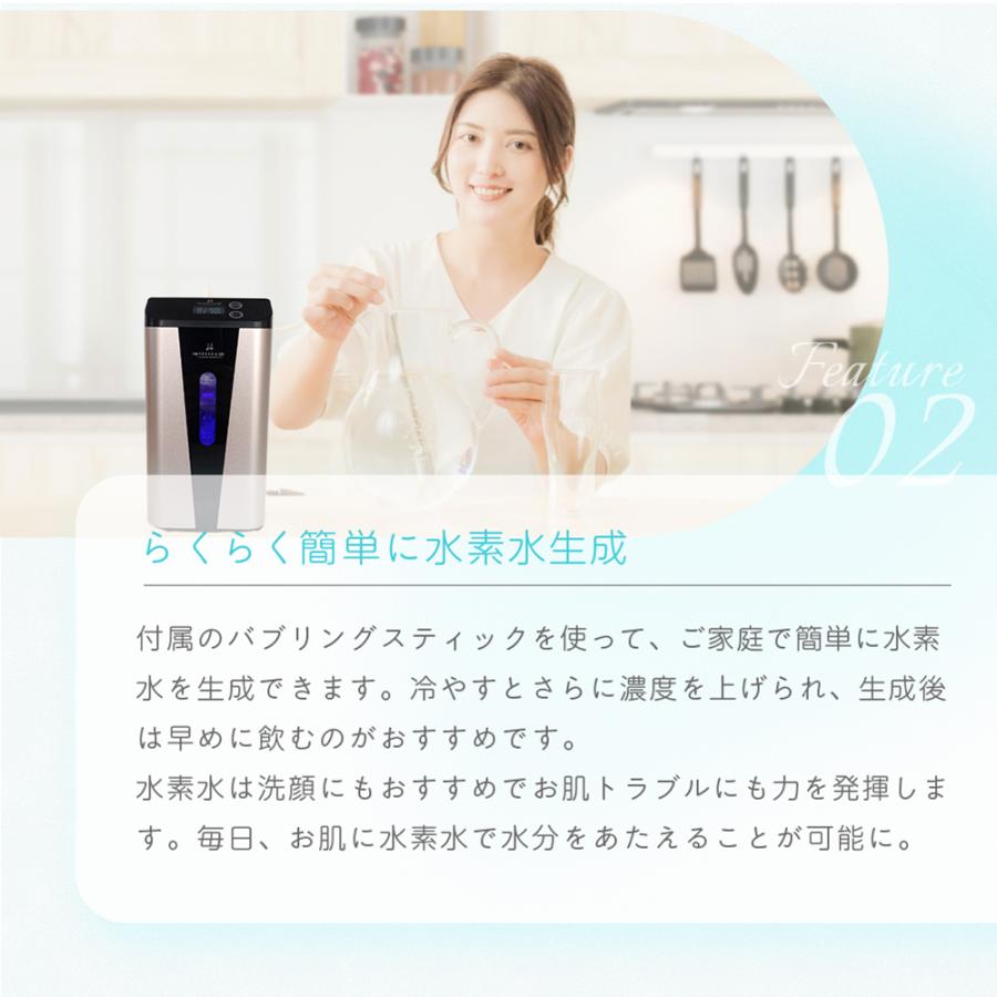 水素吸入器 水素生成器 高濃度水素ガス生成吸入器 毎分約150ml H2G150