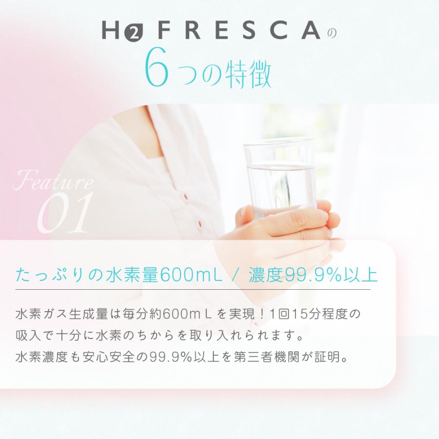 水素吸入器 毎分600ml 高濃度水素生成吸入器 水素吸入 酸素同時