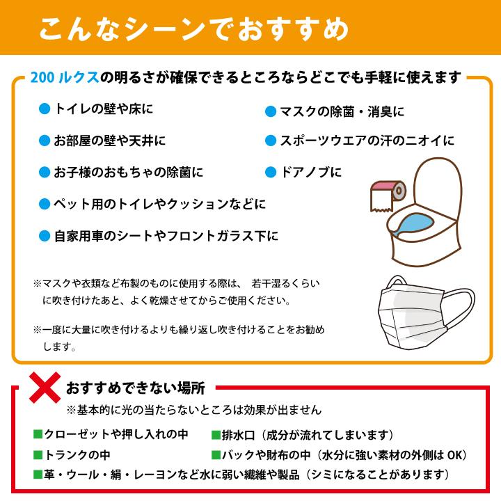 ホントに消臭200ml　光触媒　除菌　抗菌　安全　マスクやトイレ　車内の消臭 |  | 03