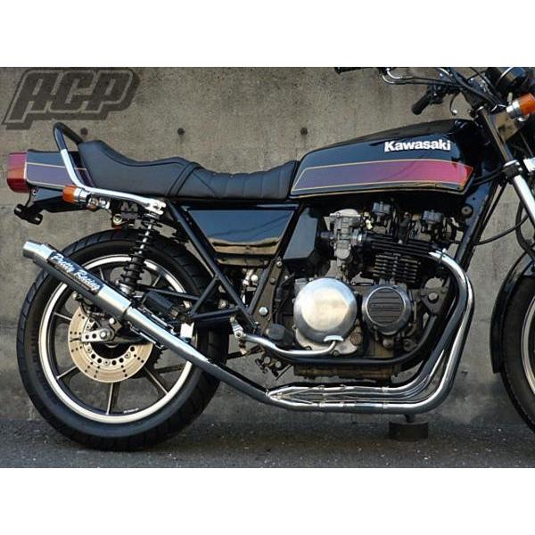 プリティー製 Z400FX 極 タイプ3 4-2-1 マフラー メッキ : エーシー