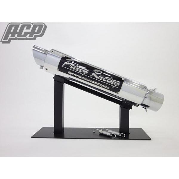 プリティー製 Z400FX E4 極 タイプ3 4-2-1 マフラー メッキ