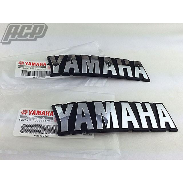 XJR400 純正 タンク エンブレム 左右 セット(4HM241610000X2