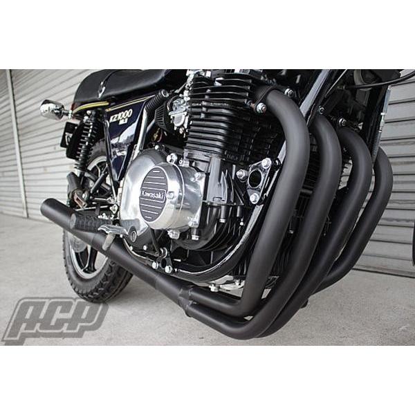 KZ1000 MK-2 エルサウンド ショート管 (ブラック 