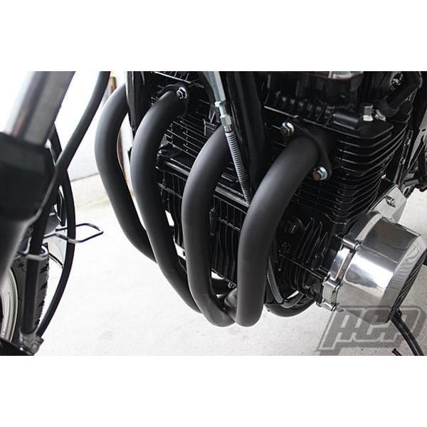 KZ1000 MK-2 エルサウンド ショート管 (ブラック 