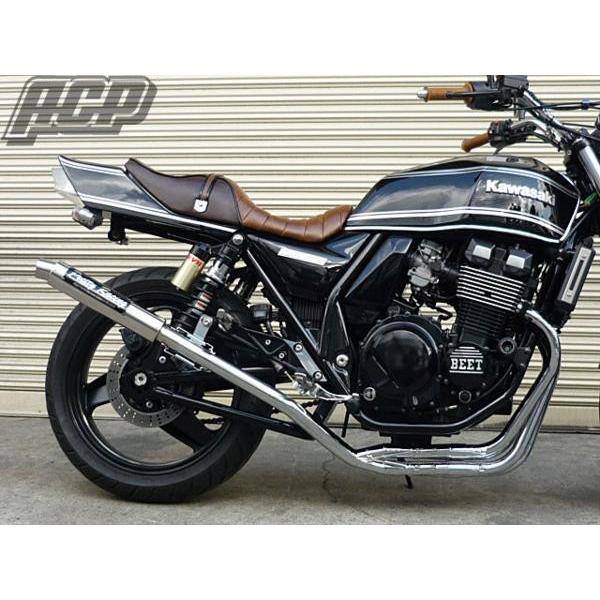 プリティー製 ZRX400/2 98〜 極 タイプ３ 4-2-1 マフラーメッキ