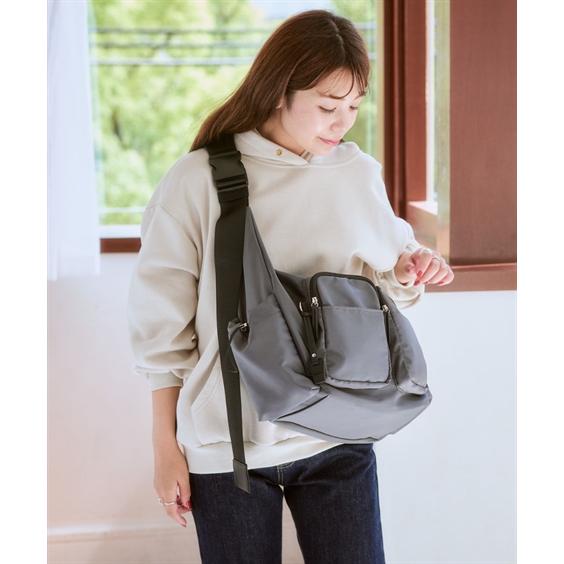 ニッセン（nissen） バッグ（鞄） 体にフィットしやすい はっ水 軽量