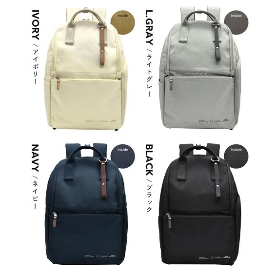 バッグ（鞄） anelloGRANDE アネログランデ アネロ anello 自立可能 置いて使える はっ水 リュック A4対応 PC収納 キャの画像
