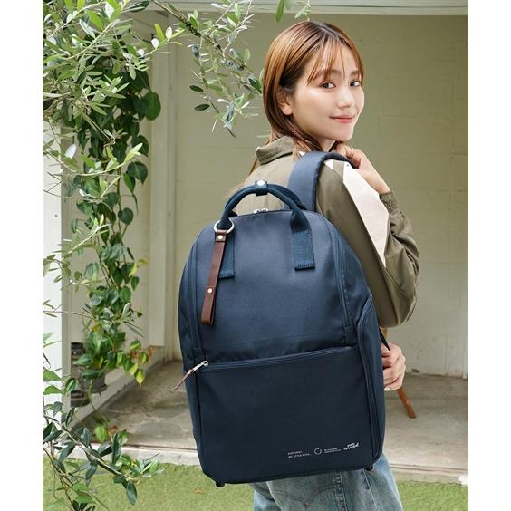 バッグ（鞄） anelloGRANDE アネログランデ アネロ anello 自立可能 置いて使える はっ水 リュック A4対応 PC収納 キャの画像